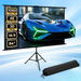 84 Inch Projector Screen Tripod 4K Ultra HD 16:9 Large Home Theatre Movie Cinema TV Projection Portable Foldable 3D Indoor Outdoor Backyard Events. Available at Crazy Sales for $69.95