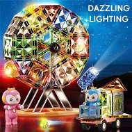 Detailed information about the product 87 PCS Magnet Building Blocks Set for Kids,Lighting magnetic square,Interactive STEM Learning Toys, Ideal Gift for Christmas Holiday Gift