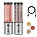 8oz Rechargeable Electric Salt and Pepper Grinder Set, Adjustable Coarseness Mill, One Hand Operation with LED Light, Type-C Charging Kitchen Gadget Gift. Available at Crazy Sales for $39.99
