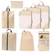 8pcs Compression Travel Packing Organizer Set Toiletries Cosmetics Shoes Luggage Clothing Christmas Gift COL Beige. Available at Crazy Sales for $29.99