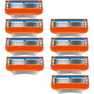 Detailed information about the product 8pcs Razor Blade Shaving Razor Blade Refills for Gillette Fusion 5,Orange New Version