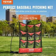 Detailed information about the product 9 Hole Baseball Softball Pitching Net 9 Pocket Hitting Practice 36'x30'