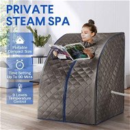 Detailed information about the product 9-Level Temperature Portable Home Steam Sauna Spa Set With 3L Steam Pot Remote Controller And Chair.