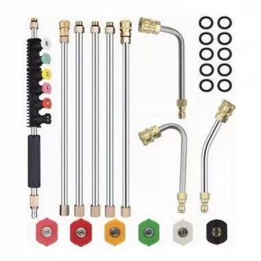 9 Pack Pressure Washer Extension Wand Upgrade Power Washer Lance with Nozzle Tips 4000 PSI