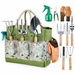9 Pcs Gardening Tool Set,Heavy-Duty Garden Hand Tools With Stylish And Durable Gardening Tools,Tool Organizer Bag,Garden Tool Set. Available at Crazy Sales for $29.99