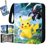 Detailed information about the product 9-Pockets Trading Card Holder Fits 900 Cards with 50 Removable Sleeves PU Card Binder, TCG Card Binders Card Storage Album Cards Collection