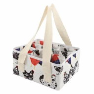 Detailed information about the product 9-Pouch Egg Collecting Basket,Durable Canvas Egg Bag With Padded Bottom For Chicken,Duck & Goose Eggs,Portable Egg Holder For Farm & Backyard White
