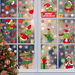 9 Sheets Christmas Grinch Window Clings Glass Stickers Double Sided Christmas Window Decorations Christmas Home Decor. Available at Crazy Sales for $14.99