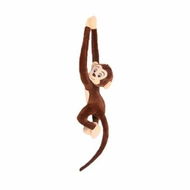 Detailed information about the product 90cm Hanging Monkey Stuffed Animals Plush Brown Cute Monkey Toy