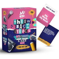 Detailed information about the product 90s & 2000s Hip-Hop & R&B Finish The Lyrics Game & Charades, Party Card Game for Hilarious Paries Date Night