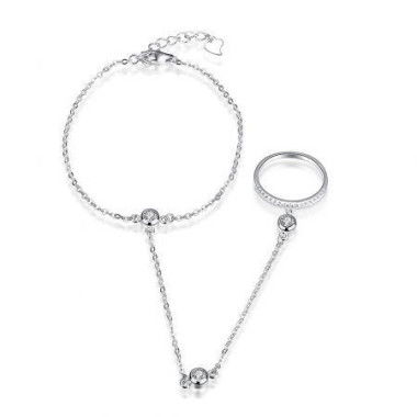 925 Pure Silver Personality Fashion Lady Bracelet