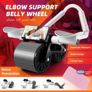 Detailed information about the product AB Roller Wheel Abdominal Exerciser Machine Home Gym Equipment Automatic Rebound Exercise Workout Fitness Core Training Device