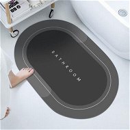 Detailed information about the product Absorbent Shower Mat Quick Drying Bathroom Rug Non-slip Entrance Doormat Nappa Skin Floor Bath Mats Carpet Home Decor Gray 40*60cm