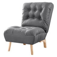 Detailed information about the product Accent Chair Sofa Recliner Adjustable Grey