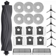 Detailed information about the product Accessory Set for Dreame L10s Pro Ultra Heat Robot Vacuum Cleaner, Saprdii 6 Dust Bags, 6 Mop Wipes, 1 Main Brush, 2 Filters, 6 Side Brushes, Replacement Parts Robot Vacuum Cleaner Accessories