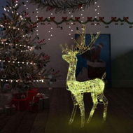 Detailed information about the product Acrylic Reindeer Christmas Decoration 140 LEDs 120 Cm Warm White