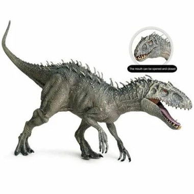 Action Figures Indominus Rex Open Mouth Savage Tyrannosaurus Dinosaur World Animals Model Play Toy Collectible Prehistoric Adventure Display Jurassic Fun Gift Kids