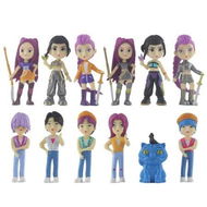 Detailed information about the product Action Figures Set 12 Pcs Anime Character Figures,K-pop Korean Idol Demon Movie Hunters Character Decorations Mini Figurines Toys