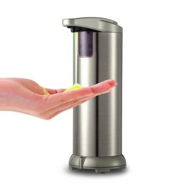 Detailed information about the product AD - 02C 280ml Shower Stainless Steel Sensor Touch-free Soap Shampoo Dispenser
