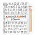 ADHD Cleaning Planner for Men Women, Undated Daily, Weekly and Monthly Cleaning Schedule and Checklist, Household Chores Organizer Notebook. Available at Crazy Sales for $12.95