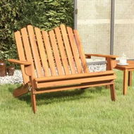 Detailed information about the product Adirondack Garden Bench 126 cm Solid Wood Acacia