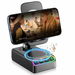 Adjustable Cell Phone Stand with Wireless Induction Bluetooth Speaker,HD Surround Sound,Christmas Birthday Ideas Gifts,Stocking Stuffers Family Friends. Available at Crazy Sales for $24.99