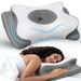 Adjustable Cervical Pillow for Neck Support with Armrest, Odorless Ergonomic Contour Memory Foam,Orthopedic Bed Pillow for Side Back Stomach Sleeping. Available at Crazy Sales for $39.99
