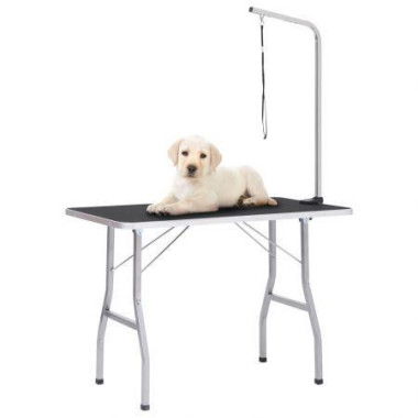 Adjustable Dog Grooming Table With 1 Loop