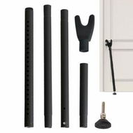 Detailed information about the product Adjustable Door Security Bar,Reinforced Door Stopper,For Home Pet Kids Women Safety Balcony Sliding Door Patio Door Security Home Color Black
