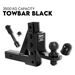 Adjustable Drop Towbar Tow Bar Ball Mount Tongue Hitch Trailer Car 3500KG. Available at Crazy Sales for $114.95