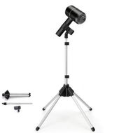 Detailed information about the product Adjustable Hair Dryer Stand,29-59 Inch Hair Dryer Holder with Tripod and Universal Clip,360 Degree Rotating Blow Dryer Stand