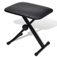 Detailed information about the product Adjustable Keyboard & Piano Stool Foldable.
