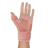 Detailed information about the product Adjustable Thumb Brace,Wrist Support for Tenosynovitis Braces,Pressure Relief for Thumb Sprains,Thumb Splint for Left and Right Hands(Pink)