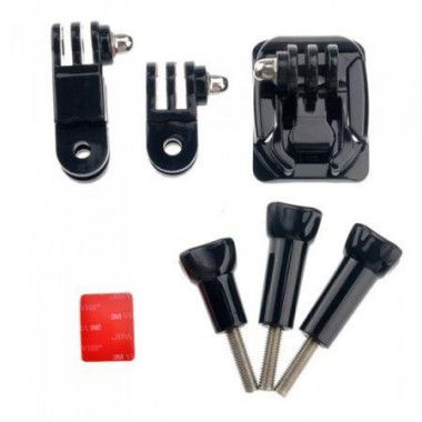 Adjustment Helmet Curved Adhesive Side Mount Kit For GoPro Hero 3+ 3 2 1 ST-18.