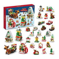 Detailed information about the product Advent Calendar 2023, Christmas Countdown Playset, 6 in 1 Building Toys includes 1099pcs for Boys Girls Age 6+ Years Old