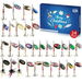 Advent Calendar 2024 Fishing Lure for Man Teen, 24 Days Christmas Countdown Fish Tackle Set. Available at Crazy Sales for $29.95