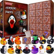 Detailed information about the product Advent Calendar 2024, Horror Rubber Duckies,13 Days of Spooky Countdown, Halloween and Christmas Collectible Rubber Ducks