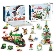 Detailed information about the product Advent Calendar 2024 Xmas Building Blocks Kit, Christmas Tree Train 12 Boxes 544 Pcs, 12 Days Christmas Countdown Surprise Gifts for Boys Girls