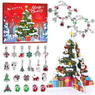 Detailed information about the product Advent Calendar 2025, 24 Days Christmas Countdown Calendar with 22Pcs DIY Charm Beads and 2 Bracelets,3D Xmas Tree, Xmas Gift for Girls Boys