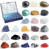 Detailed information about the product Advent Calendar 2025 Christmas Countdown Natural 24Pcs Gemstones Rock Collection Crystal Advent Calendar Gifts Christmas 24 Day Countdown Calendars Gifts