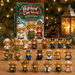 Advent Calendar 2026 with Mini Highland Cow Figurines Career Collection. Available at Crazy Sales for $14.99