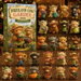 Advent Calendar 2026 with Mini Highland Cow Figurines Garden Collection. Available at Crazy Sales for $14.99