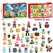 Advent Calendar Action Random Figures Toys for Kids, 24 Days Christmas Countdown Toys with 24pcs Random Character for Boys Girls. Available at Crazy Sales for $24.95