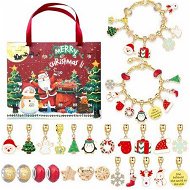 Detailed information about the product Advent Calendar Charm Jewelry DIY Bracelet Making kit 24 Days Christmas Countdown Calendar Best Gifts for Kids Girls