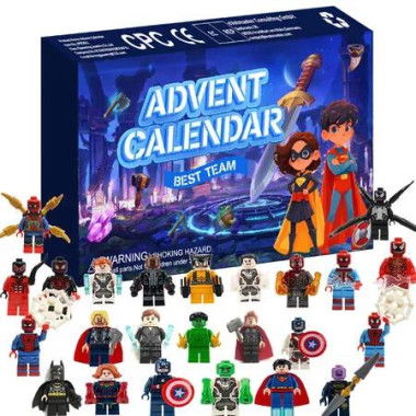 Advent Calendar Christmas 2025 Cute Minifigures Toys 24 Days Countdown Fans Birthday Party Favour Kids Surprise Gift Collectible Festive Decor