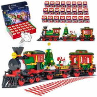 Detailed information about the product Advent Calendar Christmas Train Building Set 24-Day Christmas Countdown Calendar Home Decor and Xmas Gifts for Boys and Girls Age 6+