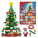 Advent Calendar Christmas Tree Building Set with LED light,24 Days Xmas Countdown Calendar Building Blocks. Available at Crazy Sales for $49.99