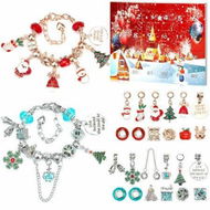 Detailed information about the product Advent Calendar Girls Christmas Gift,Christmas Countdown Calendar,Advent Calendar 2023 Kids,24 Days DIY Christmas Charm Bracelet Gifts