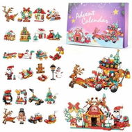 Detailed information about the product Advent Calendar,12 In 1 Christmas Building Block Sets,24 Days of Christmas Countdown Calendar,Display Building Kits Ideal Xmas Holiday Gifts