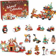 Detailed information about the product Advent Calendar,24 Boxes of Christmas Countdown Advent Calendars,12 In 1 Christmas Dessert House Advent Calendar,Building Blocks Toy Set